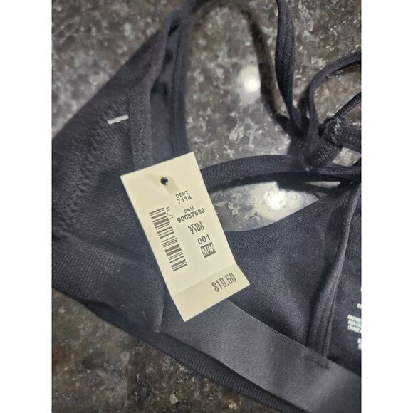 NWT Live Love Dream Girls Bralette Black, Size Medium - Picture 5 of 6